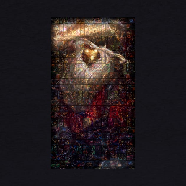 Bard  Mosaic Portrait 1 by nowtfancy